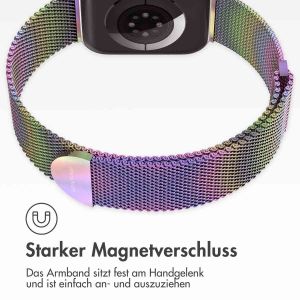 iMoshion Mailändische Magnetarmband für die Apple Watch Series 1-9 / SE - 38/40/41 mm - Größe S - Galaxy