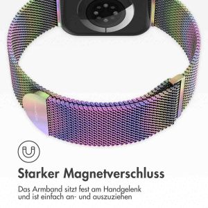 iMoshion Mailändische Magnetarmband für die Apple Watch Series 1-9 / SE - 38/40/41 mm - Größe M - Galaxy
