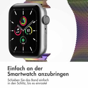 iMoshion Mailändische Magnetarmband für die Apple Watch Series 1-9 / SE - 38/40/41 mm - Größe M - Galaxy