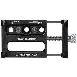 GUB G86 Handyhalterung für das Fahrrad – verstellbar – universell – Aluminium – schwarz