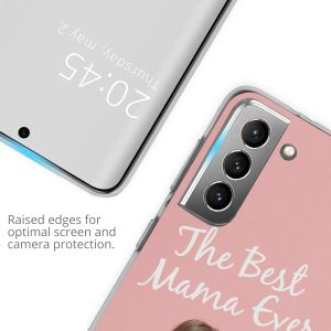 Gestalte deine eigene Samsung Galaxy S21 Gel Hülle - Transparent