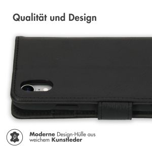 iMoshion Luxuriöse Klapphülle Schwarz für das iPhone Xr