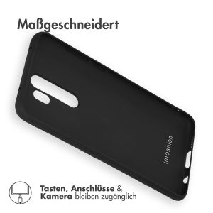 iMoshion Color TPU Hülle Schwarz für Xiaomi Redmi Note 8 / Note 8 (2021)