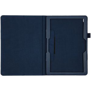 Unifarbene Tablet-Klapphülle Dunkelblau Lenovo Tab M10