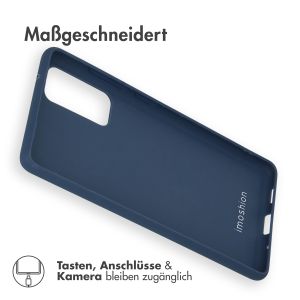 iMoshion Color TPU Hülle für das Samsung Galaxy S20 FE - Dunkelblau