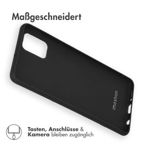 iMoshion Color TPU Hülle Schwarz für Samsung Galaxy A51