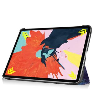 iMoshion Design Trifold Klapphülle iPad Air 5 (2022) / Air 4 (2020) - Space Design