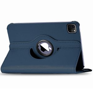 iMoshion 360° drehbare Klapphülle Blau für das iPad Pro 11 (2020 / 2021 / 2022)