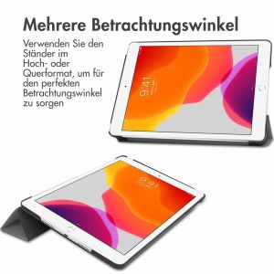 iMoshion Trifold Klapphülle Grau iPad 10.2 (2019 / 2020 / 2021)