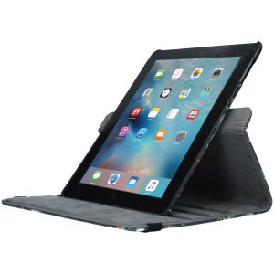 360° drehbare Design Tablet-Klapphülle iPad 4 (2012) 9.7 inch / 3 (2012) 9.7 inch / 2 (2011) 9.7 inch