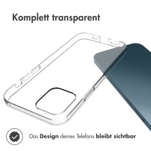 Accezz TPU Clear Cover für das iPhone 12 Pro Max - Transparent