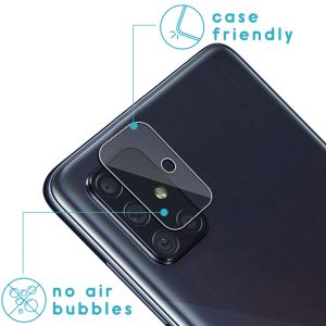 iMoshion Displayschutzfolie 3er-Pack + Kameraschutz Glas Galaxy A71