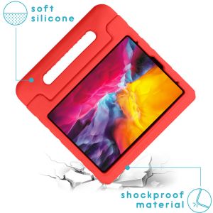 iMoshion Hülle mit Handgriff kindersicher iPad Pro 11 (2022) / Pro 11 (2021) / Pro 11 (2020) - Rot