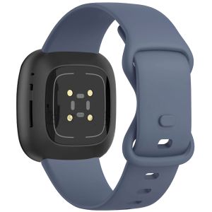 iMoshion Silikonband für das Fitbit Versa 4 / 3 / Sense (2) - Blau