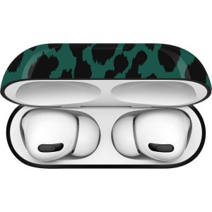 iMoshion Design Hardcover Case AirPods Pro - Green Leopard