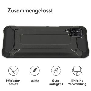 iMoshion Rugged Xtreme Case Samsung Galaxy A12 - Schwarz