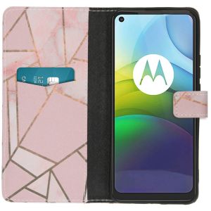 iMoshion Design TPU Klapphülle Motorola Moto G9 Power