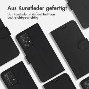 Accezz Wallet TPU Klapphülle Samsung Galaxy A52(s) (5G/4G) - Schwarz