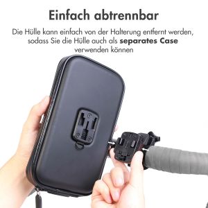 Accezz Handyhalterung für das Fahrrad - Universell – mit gehäuse - Schwarz