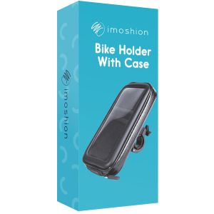 iMoshion Telefonhalter für das Fahrrad – universell – mit Hülle – schwarz