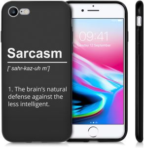 iMoshion Design Hülle für das iPhone SE (2022 / 2020) / 8 / 7 - Sarcasm