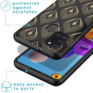 iMoshion Design Hülle für das Samsung Galaxy A21s - Peacock