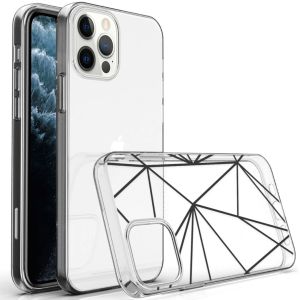 iMoshion Design Hülle für das iPhone 12 (Pro) - Graphic Cube