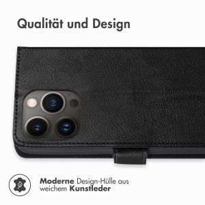 iMoshion Luxuriöse Klapphülle iPhone 13 Pro - Schwarz