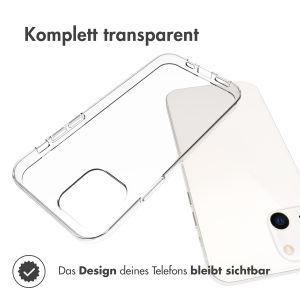Accezz TPU Clear Cover für das iPhone 13 - Transparent
