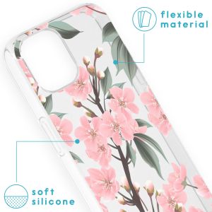 iMoshion Design Hülle für das iPhone 13 - Cherry Blossom
