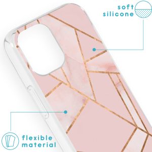 iMoshion Design Hülle für das iPhone 13 Mini - Pink Graphic