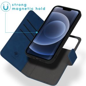 iMoshion Abnehmbare luxuriöse Klapphülle 2-in-1 iPhone 13 Pro - Blau