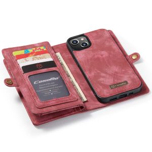 CaseMe Luxuriöse 2-in-1-Portemonnaie-Klapphülle Leder iPhone 13 Mini