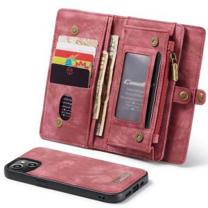 CaseMe Luxuriöse 2-in-1-Portemonnaie-Klapphülle Leder iPhone 13