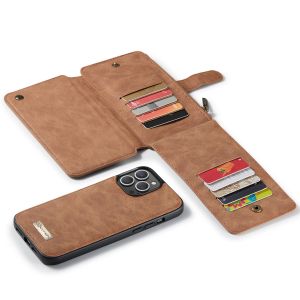CaseMe Luxuriöse 2-in-1 Portemonnaie-Klapphülle iPhone 13 Pro
