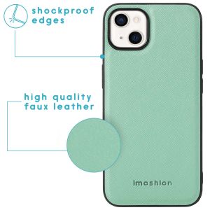 iMoshion Luxuriöse Portemonnaie-Klapphülle iPhone 13 Mini - Grün