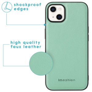 iMoshion Luxuriöse Portemonnaie-Klapphülle iPhone 13 - Grün