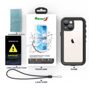 Redpepper Dot Plus Waterproof Case für das iPhone 13 Mini - Schwarz