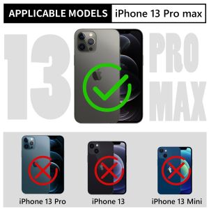 Redpepper Dot Plus Waterproof Case für das iPhone 13 Pro Max - Schwarz