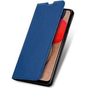 iMoshion Slim Folio Klapphülle für das Samsung Galaxy A03s - Dunkelblau