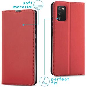 iMoshion Slim Folio Klapphülle für das Samsung Galaxy A03s - Rot