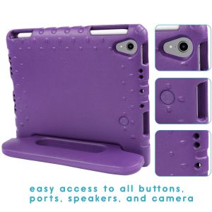 iMoshion Schutzhülle mit Handgriff kindersicher für das iPad Mini 6 (2021) - Violett