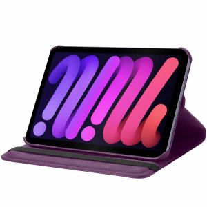 iMoshion 360° drehbare Klapphülle für das iPad Mini 6 (2021) - Violett