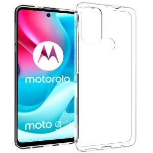 Accezz TPU Clear Cover für das Motorola Moto G60s - Transparent