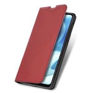 iMoshion Slim Folio Klapphülle für das Motorola Moto G60s - Rot