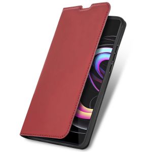 iMoshion Slim Folio Klapphülle für das Motorola für das Moto Edge 20 Pro - Rot