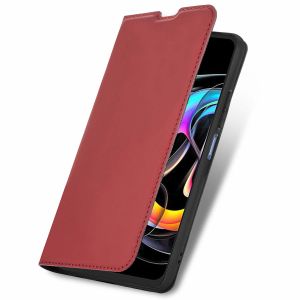 iMoshion Slim Folio Klapphülle für das Motorola für das Moto Edge 20 Lite - Rot