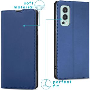 iMoshion Slim Folio Klapphülle OnePlus Nord 2 - Blau