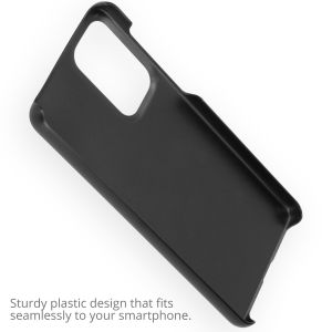 Gestalte deine eigene Samsung Galaxy A33 Hardcase Hülle - Schwarz