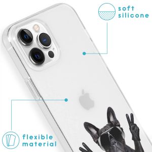 iMoshion Design Hülle für das iPhone 13 Pro - Cool Bulldog
